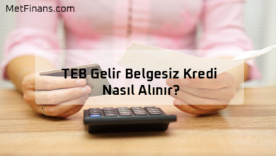 teb gelir belgesiz kredi