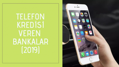 Telefon Kredisi Veren Bankalar