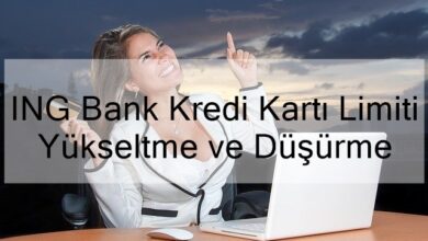 ING Bank Kredi Kartı Limiti Yükseltme ve Düşürme