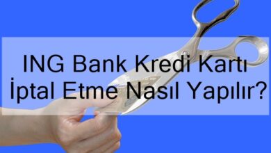 ING Bank Kredi Kartı İptal Etme Nasıl Yapılır?