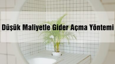 Düşük Maliyetle Gider Açma Yöntemi