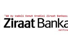 ziraat bankasi konut kredisi